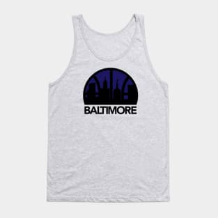 Baltimore Supersonics Skyline Tank Top